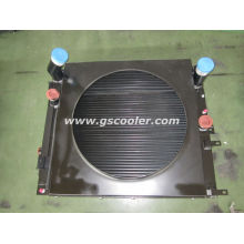 Enfriador de aluminio con ventilador para Baumag Loader